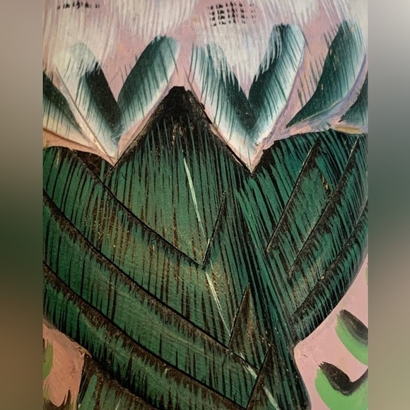 Vintage Hand Carved Painted Duck Decoy Cottage Lake Decor 10” VTG - Picture 4 of 7